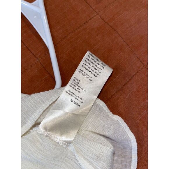 Free People Women's Frenchnilla Solid Long Sleeve Daia Blouse Top Size LS - Picture 9 of 10